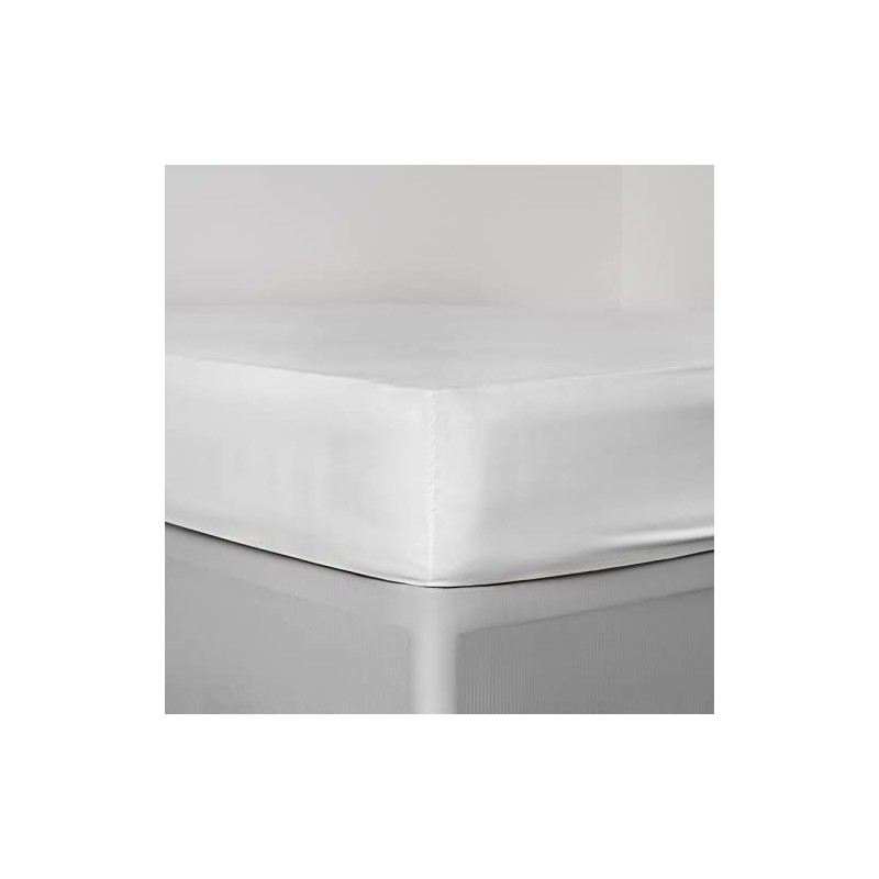 Brentfords Plain Dye Fitted Bed Sheet Non Iron Super Soft