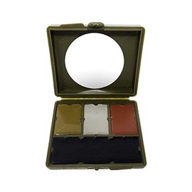 Bobbie Weiner 4 Color Woodland Face Paint Kit, Camouflage