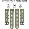 Band for Garmin Instinct 3, Soft Silicone Replacement Watch Band