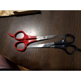 Solingen 2 Pr. Vintage 6-3/4"  Stainless Rostfrei W-germany Solingen Hair Scissors