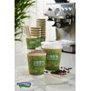 Caterpack Enviro Range 8oz Ripple Cups Plastic Free, 100% compostable