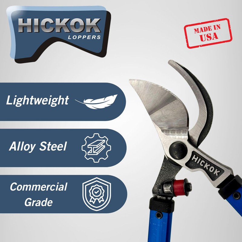 Hickok Heavy Duty Loppers for Tree Trimming – 32" Branch