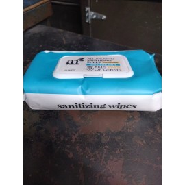 Unbranded 10 Packages Artnaturals Hand Sanitizing Wipes, 75% Alcohol Unscented EXP-2022