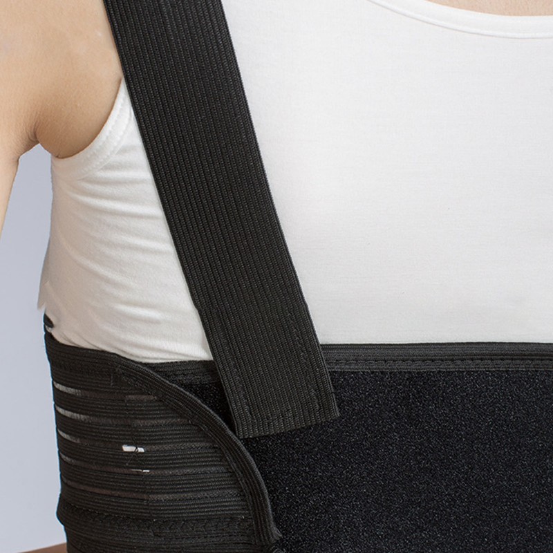 Thorax Support Chest Brace Breathable Elastic Adjustable Protective Chest Binder