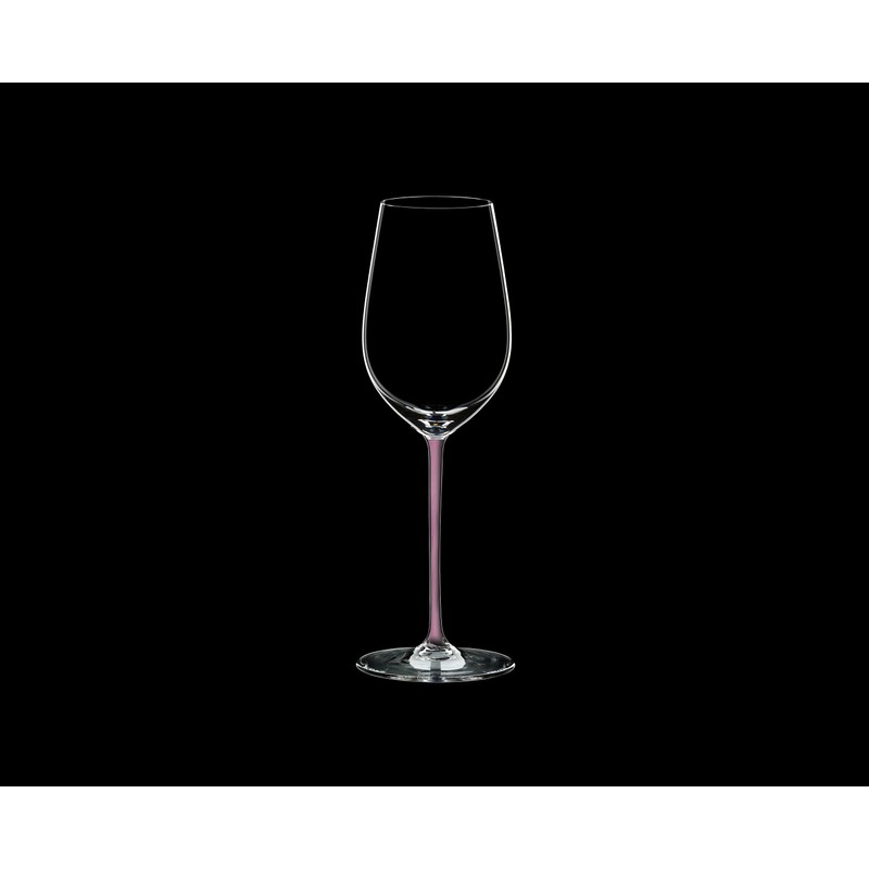 Riedel Fatto A Mano Riesling/Zinfandel Wine Glass, Pink