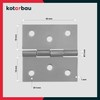 KOTARBAU® Set of 12 Furniture Hinges 40 mm Furniture Hinge