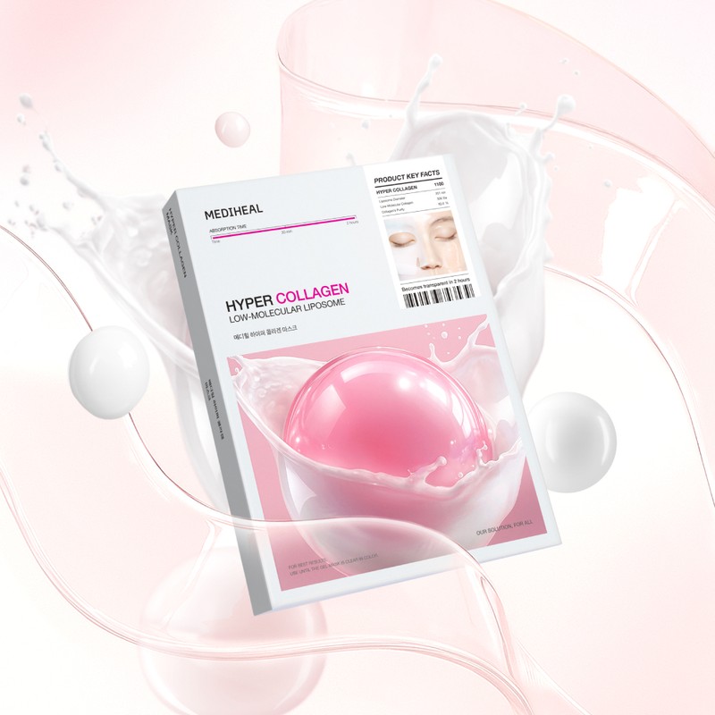MEDIHEAL [Super Points] Mediheal Hyper Gel Mask Collagen, 1 Sheet,