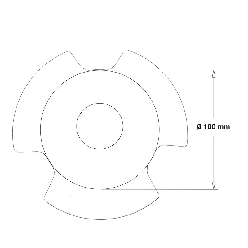DRYTOP ® Weather cap, haze hat, ventilation hood, including attachment,