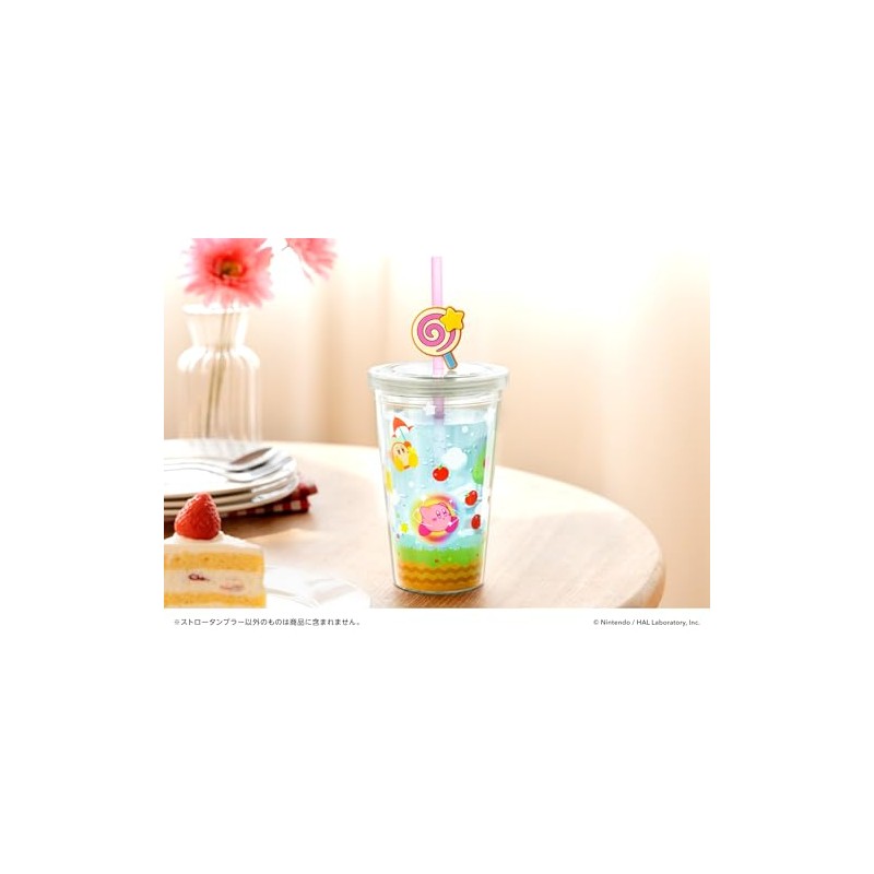 Kirby's Dream Land Straw Tumbler (Muchi Candy)