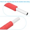 PATIKIL 6.6Ft Pipe Insulation Foam Tubing, 1-1/4"(32mm) ID 1-3/4"(44mm) OD