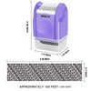 Miseyo Identity Theft Protection Roller Stamps for Data Barcode ID