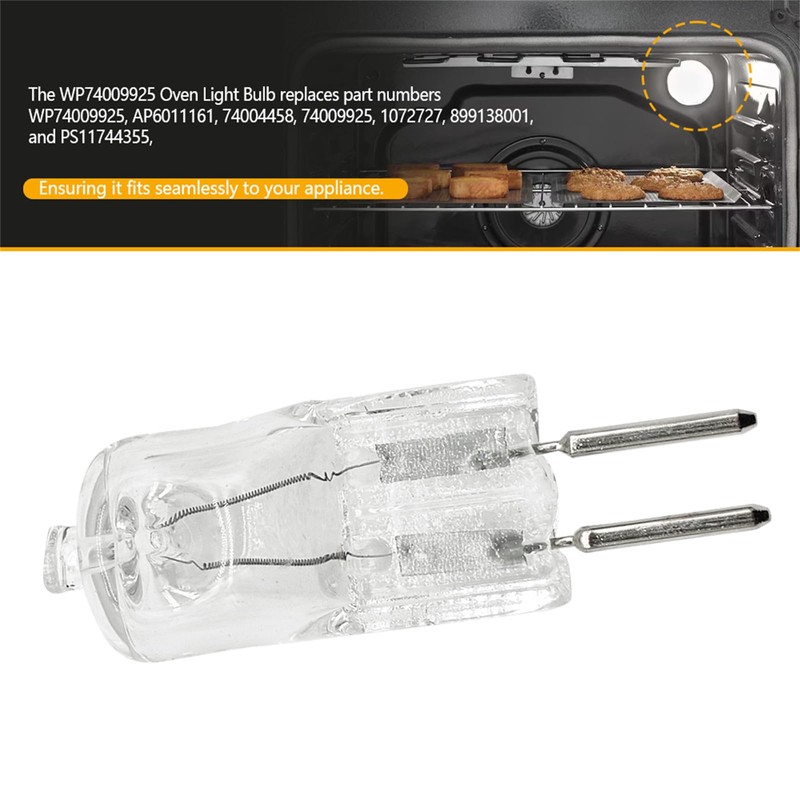 Meyffon 74009925 WP74009925 Oven Light Bulb Compatible with Whirlpool Jenn-Air