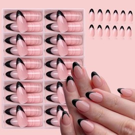 120 Piezas Uñas Postizas, Uñas Postizas Cortas, Uñas Press On Cortas | Naturales Uñas Postizas para DIY Manicura Cubierta Completa Uñas Postizas False