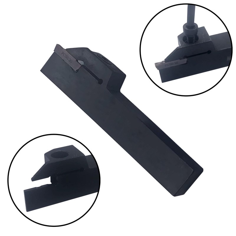 zouzmin 1pcs Lathe Grooving Tool Holder Grooving Cut-Off Tool Holder