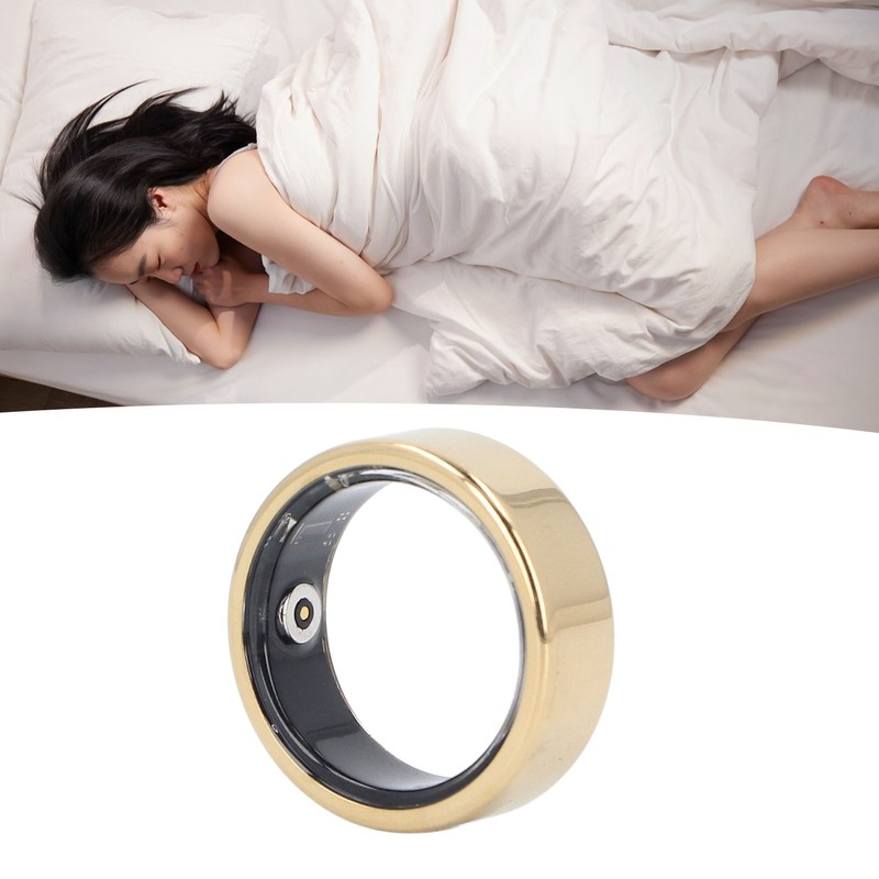 Smart Ring Health Tracker Sports Tracking Sleep Monitoring IP68 Waterproof