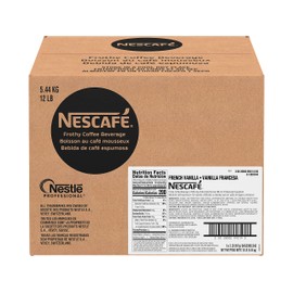 Nescafé Coffee, French Vanilla Cappuccino Mix, 32-Ounce Bags (Pack of 6)