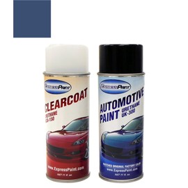 ColorRite Aerosol Automotive Touch-up Paint for Nissan Altima - Baikal Blue Metallic Clearcoat B54 - Color+Clearcoat Package