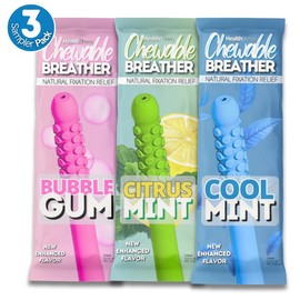 Chewable Breather Stick with Essential Oil for Aromatherapy on The Go natural focus:_Minty Sample Mix