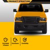 CNNELL Hood Insulation Pad Compatible with 2006-2012 Ford Ranger 1/2"