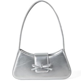 YingStar Small Shoulder Bags for Women Ladies, Leather Mini Handbag Underarm Bag, Small Tote Half Moon Y2K Dumpling Crescent Bags Retro Hobo Hand Bag, Clutch Shoulder bag for Work Holiday Gifts