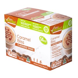Medical Vita Diet Caramel Bliss Shake Sachets 45g X 14