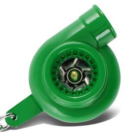 DNA Motoring KEYC-TBC-GN Turbocharger Compressor Key Chain
