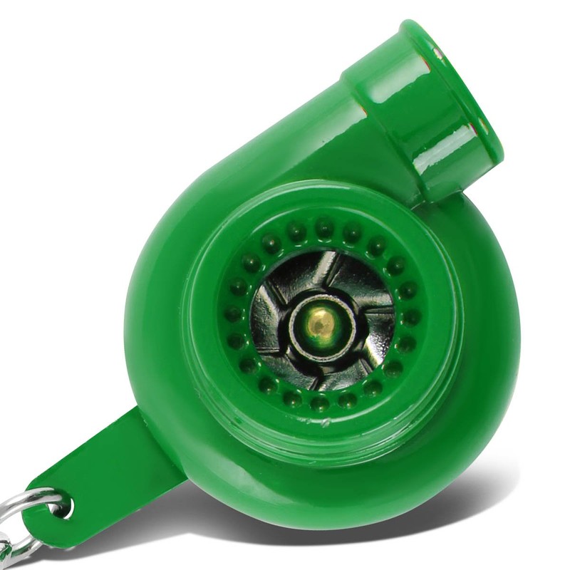 DNA Motoring KEYC-TBC-GN Turbocharger Compressor Key Chain