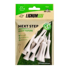 LIGNUM Unisex Lignum 70mm Nxt Step Ecoline Pack of 12 Biodegradable T-Shirts 70mm
