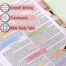 DKDDSSS 1850 Pcs Durable Transparent Sticky Notes Tabs - Clear Sticky Tabs for Book Annotation Kit, Self-Stick Notes, Posted Notes - See Through Sticky Notes for Organizing and Marking