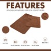 Lions Bath Mat Sets 2 Piece - Jacquard Greek Key