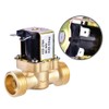 3/4" Solenoid Valve, DC 24V N/C Brass Electric Solenoid Valve