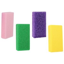 4pcs Foot Care File Exfoliating Trimmers for Smooth Feet Compact for Remover Tool Washable Design