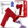 Auto9 Electric Herb Grinder with Auto Dispensing - Red