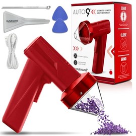 Auto9 Electric Herb Grinder with Auto Dispensing - Red