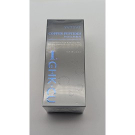 YVTYVT COPPER Peptides 1 GHK-Cu FACIAL FACE SERUM 25ML FACTORY SEALED EXP: 2028