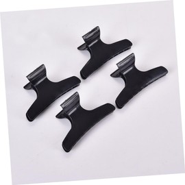 NOLITOY 24pcs Salon Clips Non Styling Claw Hair Clips for Hair Salon Black White Durable Material for Sectioning and Styling for Professionals and Home Use