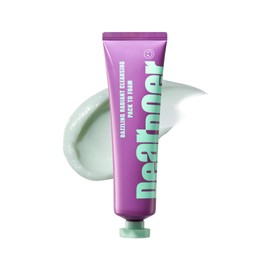 [Dear Doer] Dazzling Radiant Cleansing Pack to Foam - Exfoliating Foaming Cleanser & Glowy Facial Mask with Green Grape Extract, Vegan, 3.38 fl oz (100ml)
