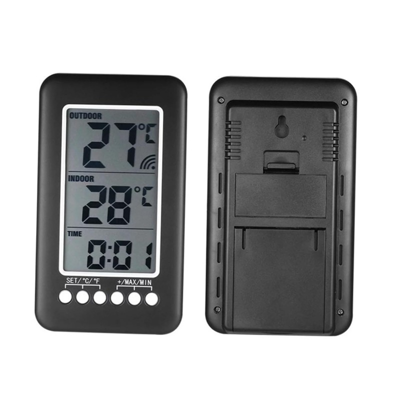 CIYODO Digital Fridge Thermometer Wireless Outdoor Temperature Sensor for Home