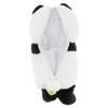 Sunstar Stationery S1426001 Nuimee Panda Plush Pencil Case