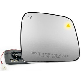 APA Replacement for Exterior Rear View Mirror Glass 2011-2022 Grand Cherokee Code GUQ Power Heated with Blind Spot Detection Passenger Right Side 68082634AB CH1325177