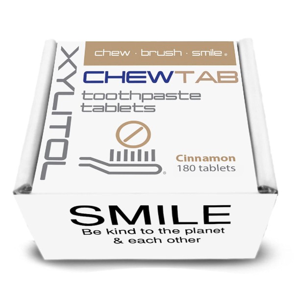 Weldental Chewtab Toothpaste Tablets Cinnamon Refill