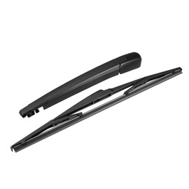 X AUTOHAUX Rear Windshield Wiper Blade Arm Set for Hyundai Santafe 2007-2012 for Hyundai Accent Hatchback 2007-2012 for KIA Spectra 2004-2009