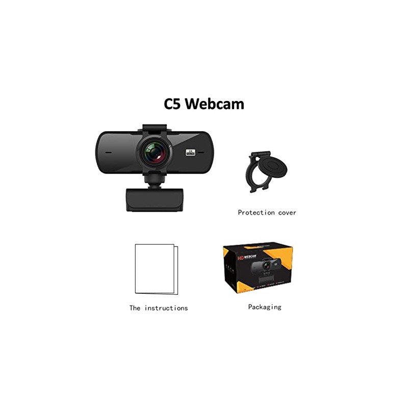 Web Camera Webcam 1080P 2K HD Computer Web CAM PC