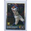 2015 Topps Chrome Baseball Card George Springer Houston Astros MINT # 54