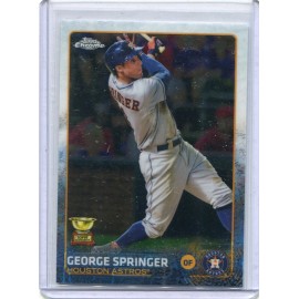 2015 Topps Chrome Baseball Card George Springer Houston Astros MINT # 54