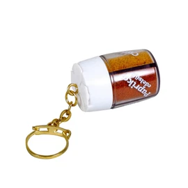TREK'N EAT SEASONINGS DISPENSER 4 PARTS (KEY CHAIN)