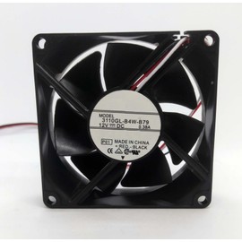Generic New for NMB 3110GL-04W-B79 Fan 80 * 80 * 25MM 3-Pin 12V 0.38A Fan Replace NMB 3110KL-04W-B79 Server Inverter Cooling Fan