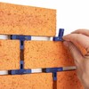 Pack of 100 T-Joint Crosses for Clinker Brick 6 mm