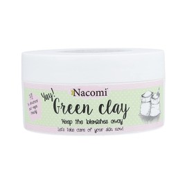Nacomi Natural Green Clay Face & Body Mask 65 g