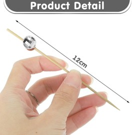 HINFHI 200 Disco Ball Tags, Food Decorations, Cocktail Tags, Fruit Tags, Party Supplies.